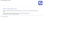 Desktop Screenshot of lms.deutschebank.co.in