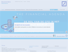 Tablet Screenshot of deutschebank.nl